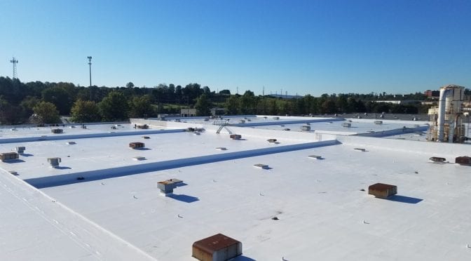 Tremco alphaguard roof coating